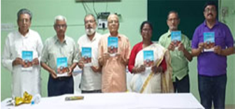 Participants presenting BITM publications at a publication launch